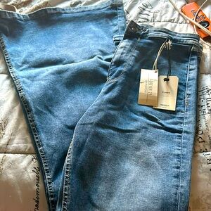 Forever 21 flare jeans high waisted